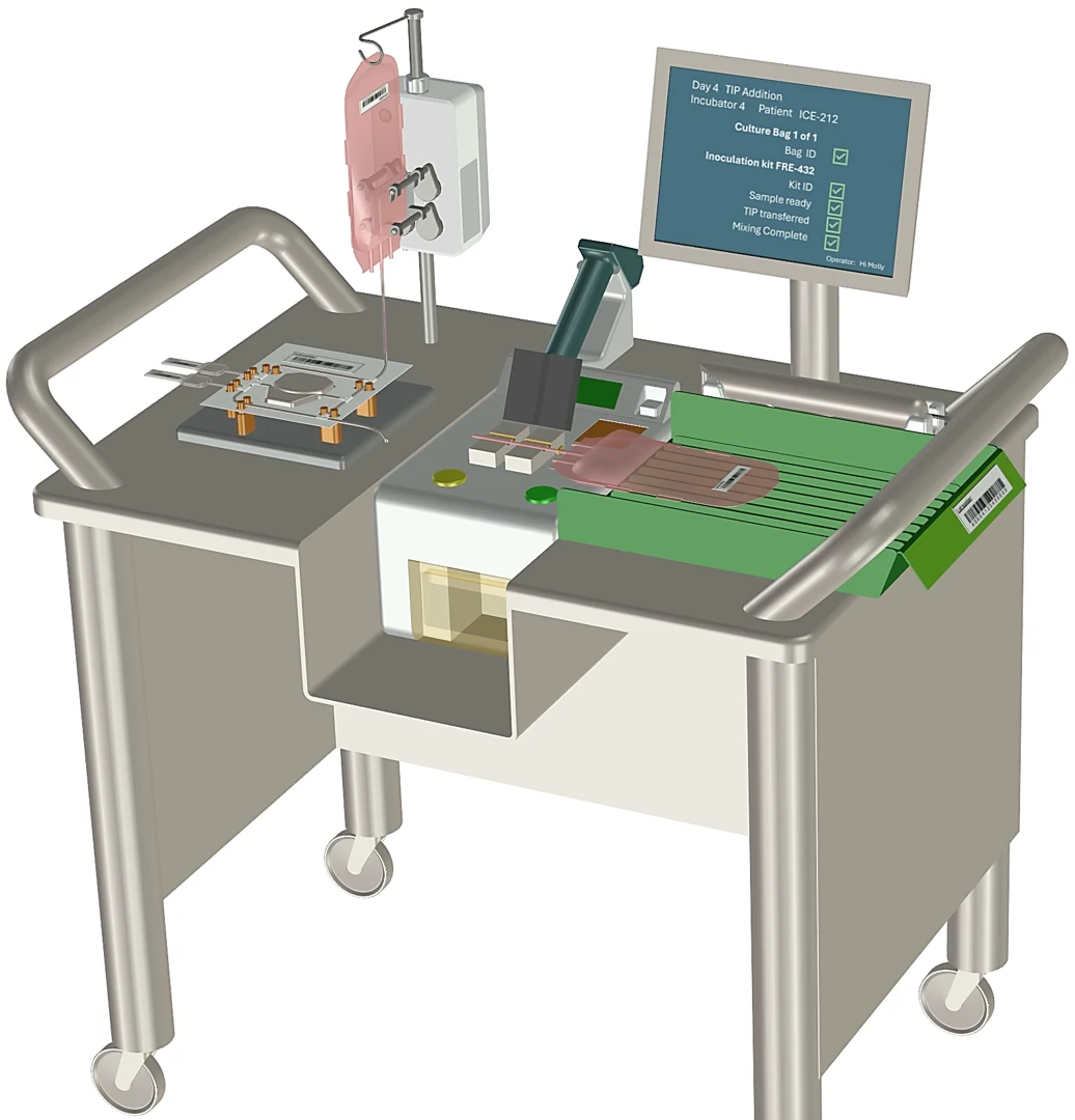 Inoculation workstation