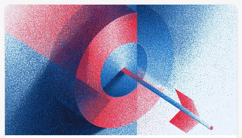 Abstract target and arrow illustration — strategic manufacturing decisions