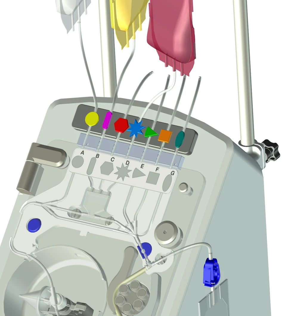 Tube tag verification on Rotea instrument installation