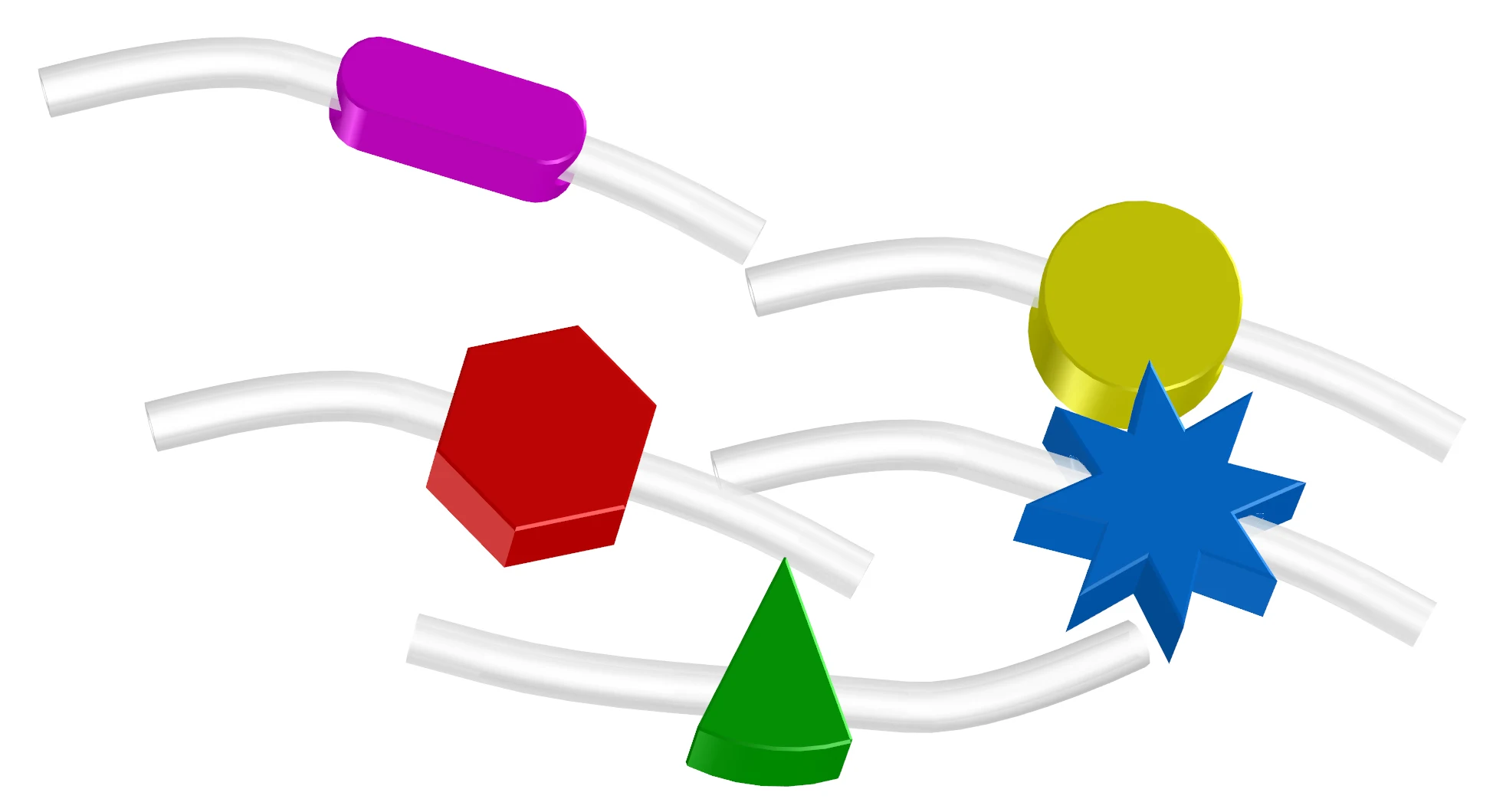 Colour-coded tube tags